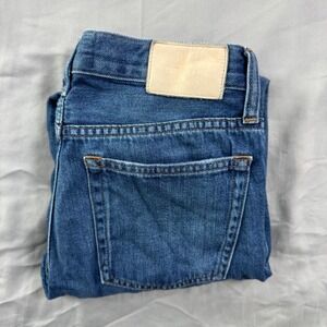 Everlane The Summer Jean Women's 25R Distressed Blue Denim Cotton Classic